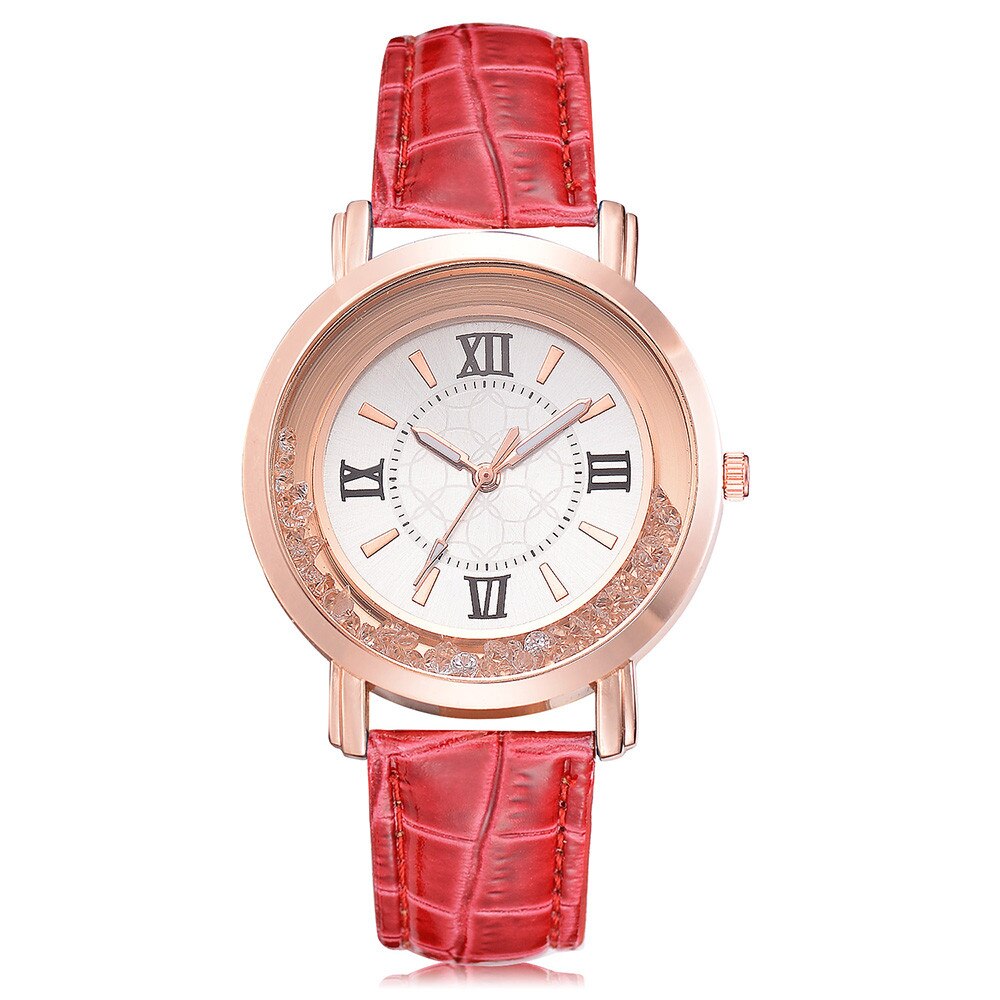 Luxe Horloges Voor Vrouwen Quartz Horloge Leisure Set Vijzel Lederen Rvs Bracele Dames Horloge Dames Horloges