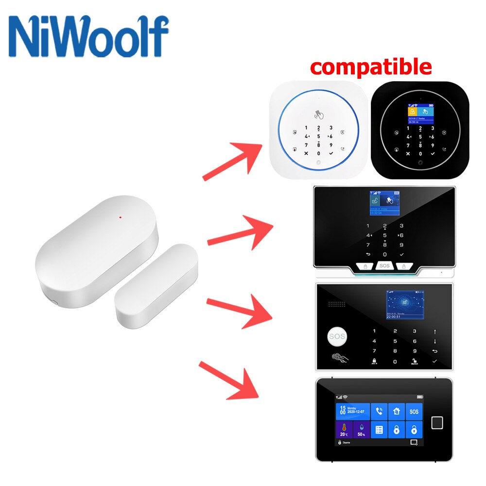 Wireless Door Window Sensor For GSM Alarm System Price Popular In The Market