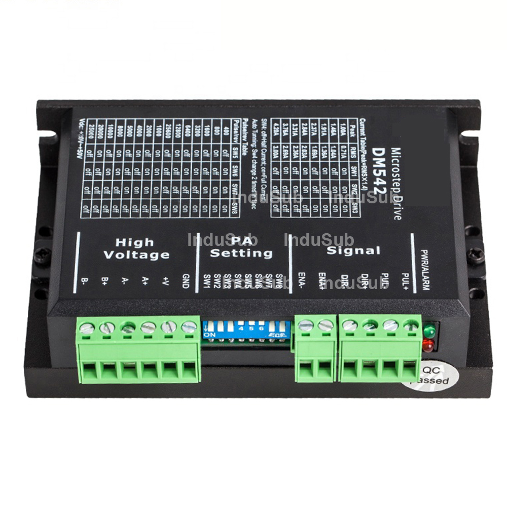 DM542 2Phase Stepper Motor Driver Digital 18-48 VDC Max 4.2A for 57 86 Series motor Replace Microstep driver dm542