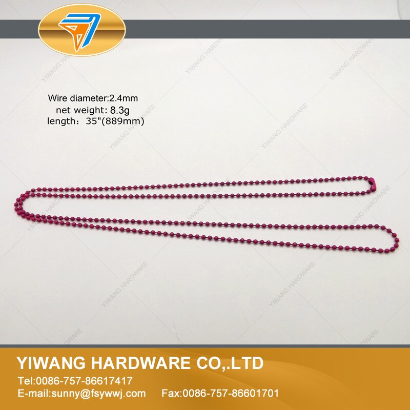 ventes bien suspendus chaîne collier chaîne coloré livre chaîne décorative boule perle chaîne 10 pièces/paquet: prunosus