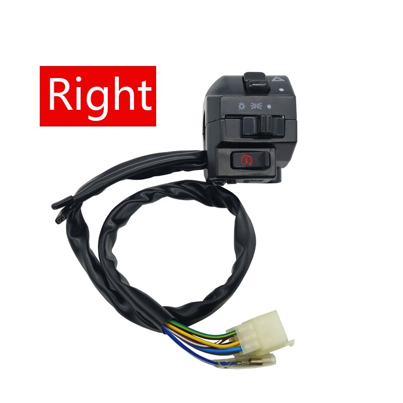 MOTERCROSS Universal- 22mm Lenker Motorrad Schalter Für ZH125 HJ-8 Motorrad Horn Blinker Scheinwerfer Kontrolle Geschmack