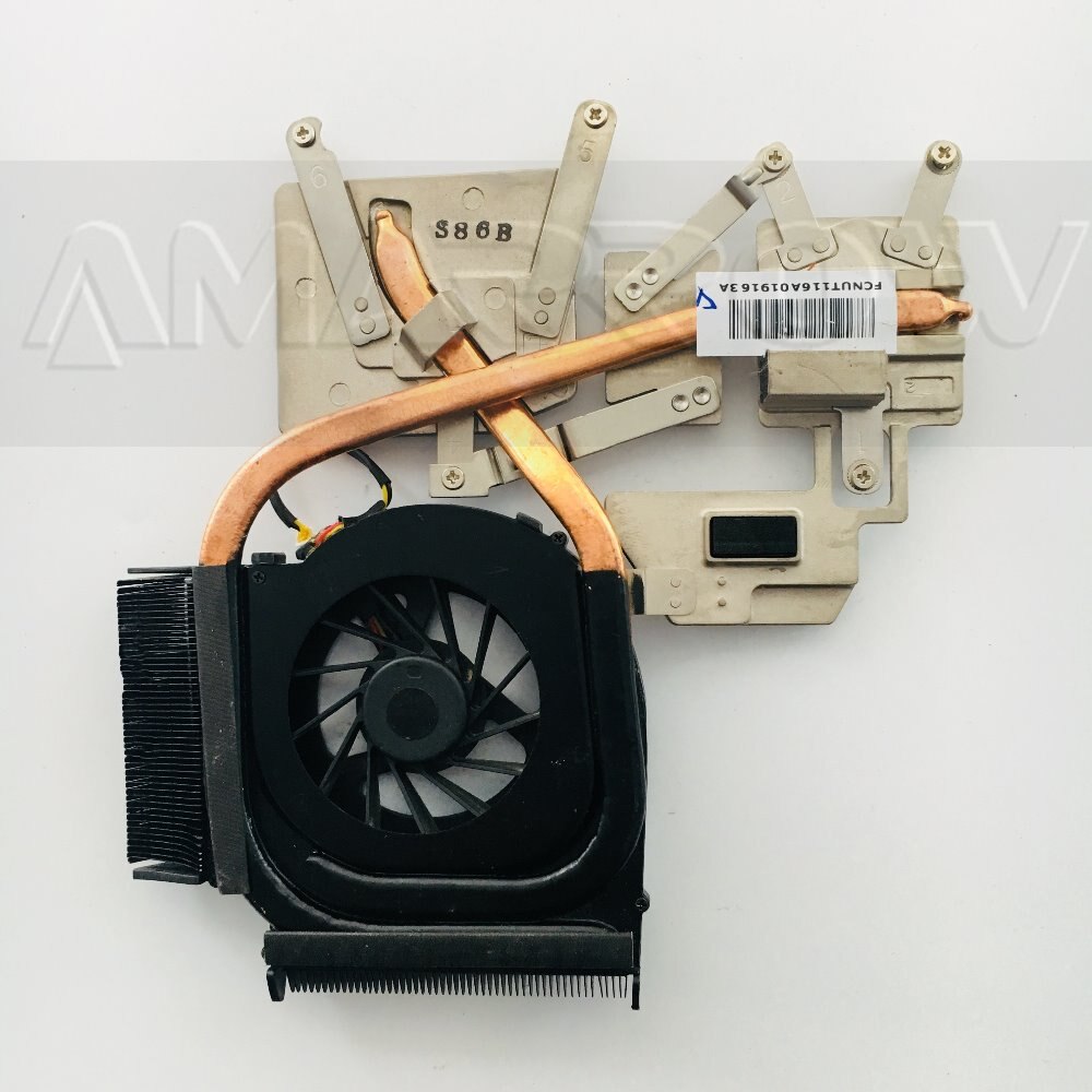 Original laptop heatsink cooling fan cpu cooler For HP DV6 DV7 DV6-1000 DV6-2000 CPU heatsink 532614 532613 535438: heatsink and fan
