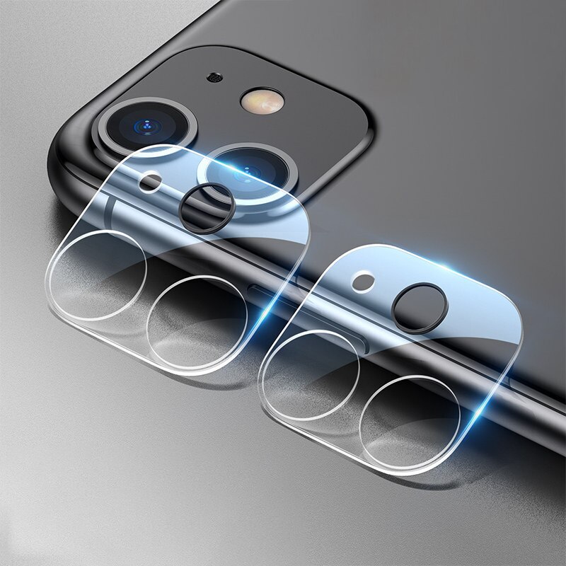 2pcs Tempered Glass Camera Lens Screen Protector for IPhone 12 Mini Pro Max Full Cover Protective Glass Film for iPhone12