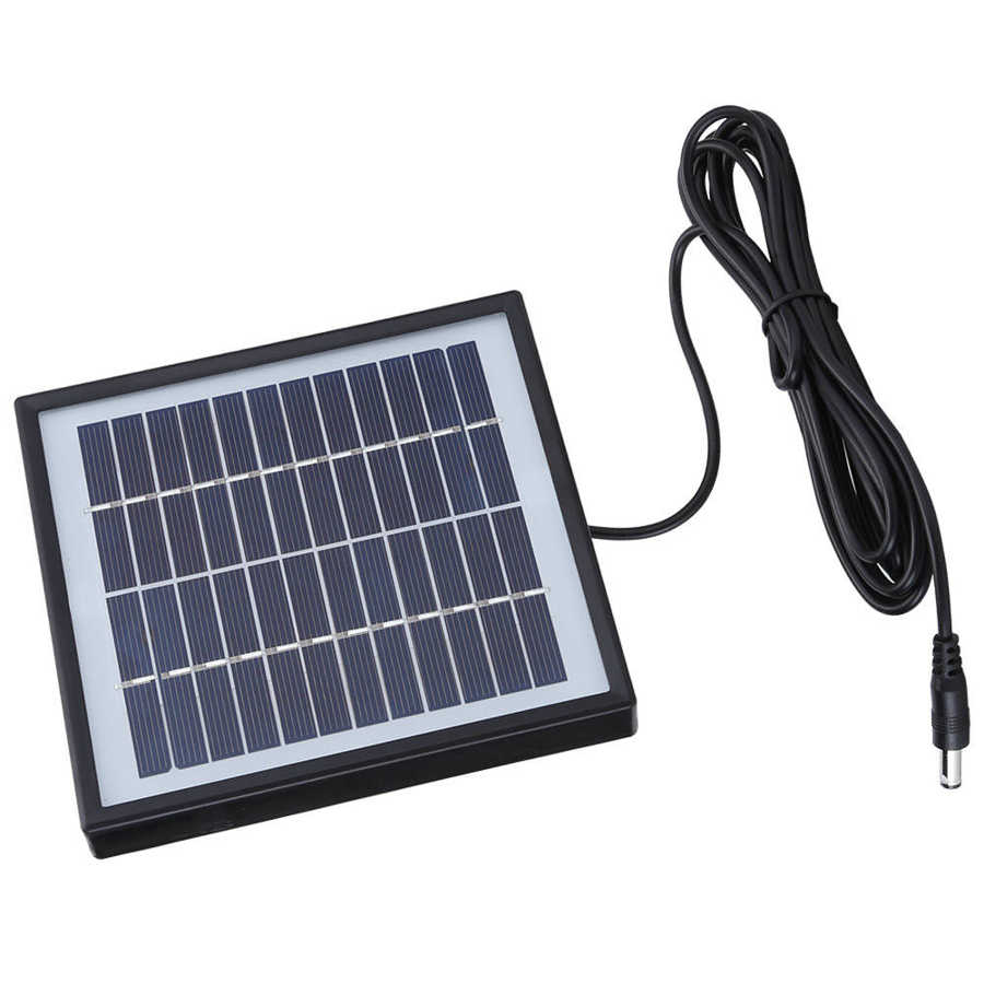 2W 12V Solar Panel Outdoor Camping Solar System DIY Polysilicon Charging Board with Border