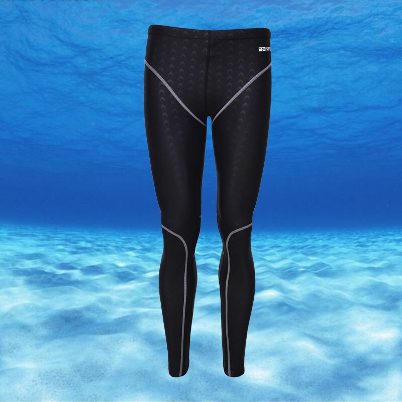 Rashguard Mutanda Degli Uomini e Delle Donne Mute Slim-Fit Leggings Costumi Da Bagno Spiaggia Gamba Lunga Surf Sport Costume Da Bagno Pantaloni di Nuotata