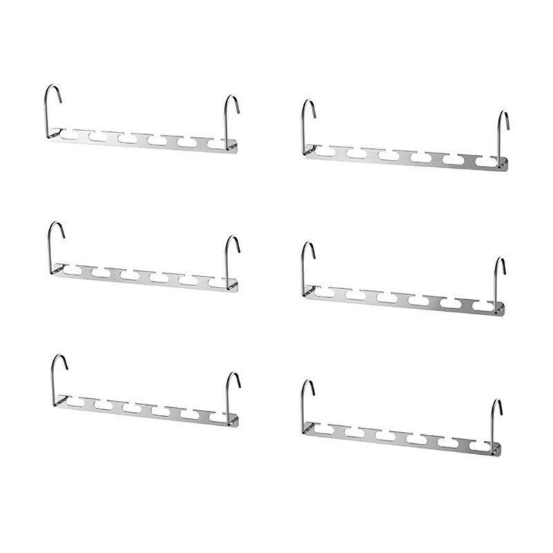 1Pcs 37cm Multifunctional Metal Clothes Closet Hangers Clothing Organizer Clothes Drying Rack with Hook Space Saving