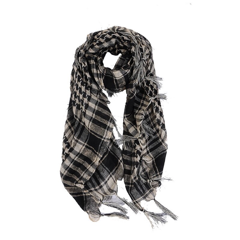 Sfit unisex Schals Frauen Männer Arabischen Shemagh Keffiyeh Palästina Schal Schal wickeln Neue Frühling Plaid Schal Für Frauen: 9