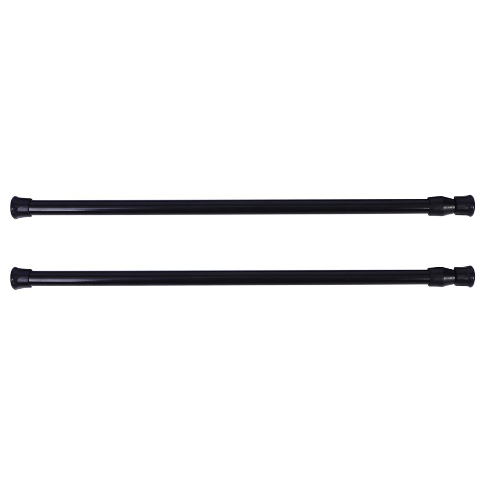 2PCS Punch Free Clothes Drying Poles Curtain Rods Retractable Tension Poles
