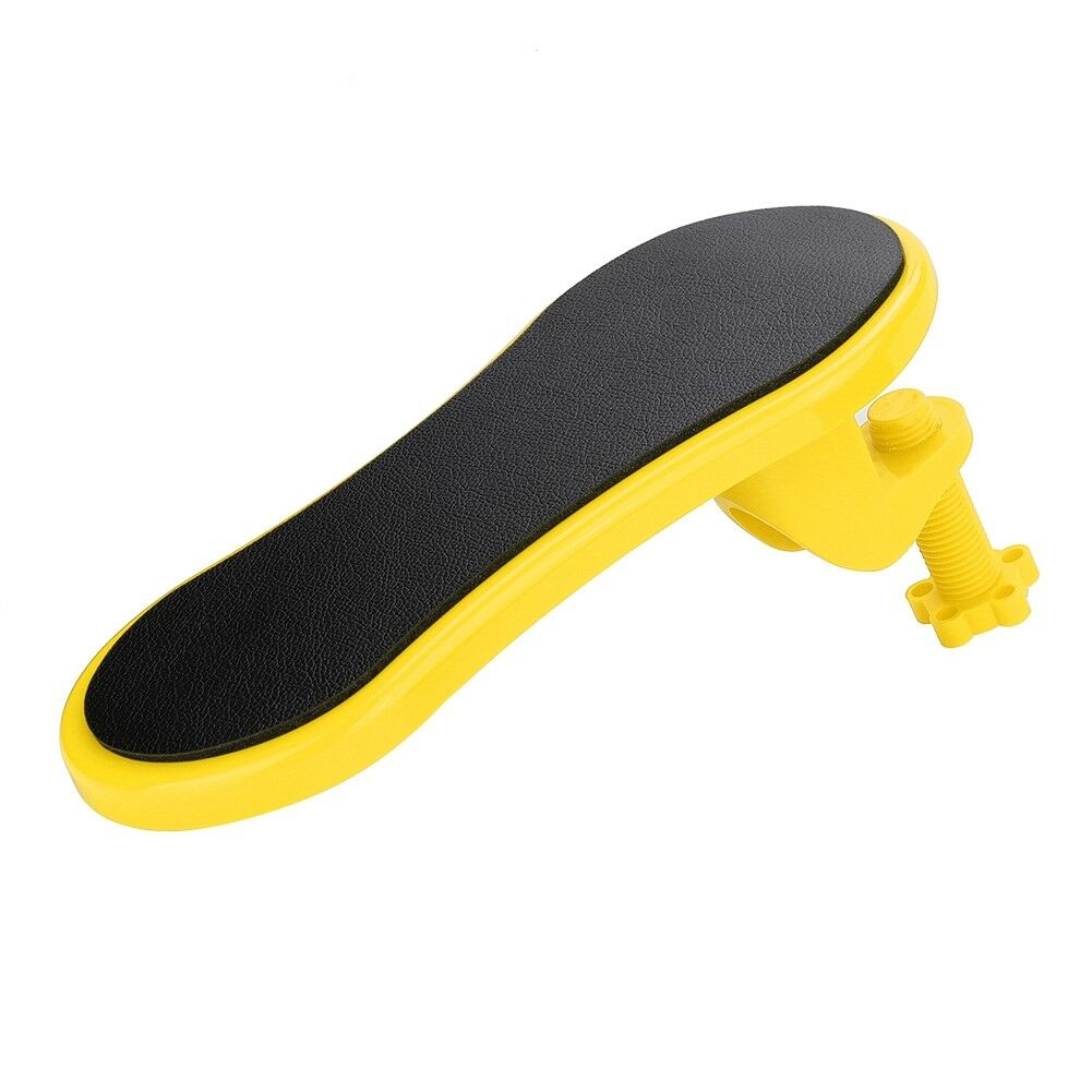 Hand Arm Support Bracket Rack Wrist Armrest Pallet Pad for Desk Table Computer GK99: Yellow