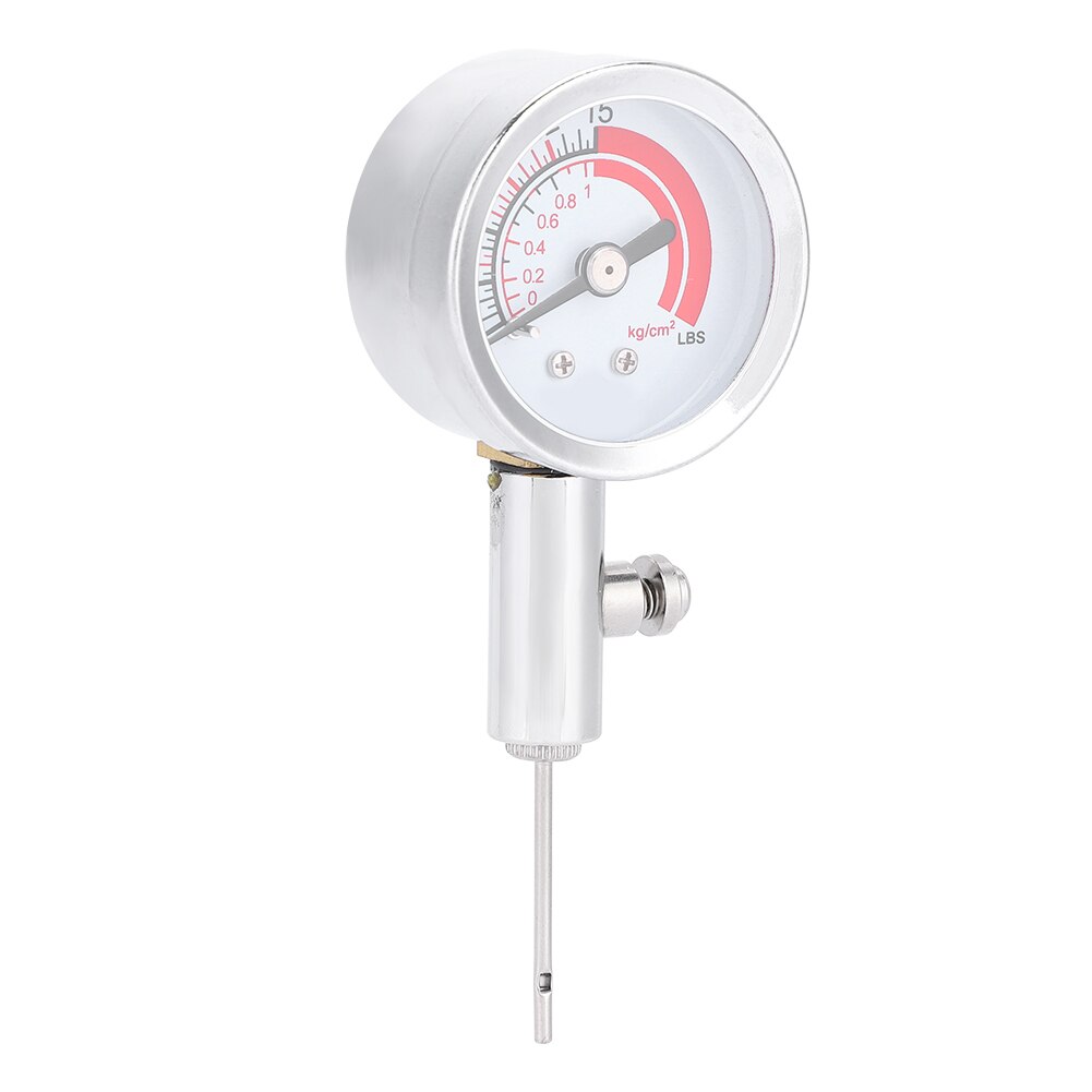 Soccerball Luchtpomp - Draagbare Voetbal Basketbal Volleybal Pointer Manometer - Mini Utility Luchtdrukmeter Barometer Tool