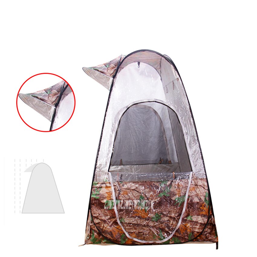 Winter fishing tent for single person, waterproof summer pop-up tent, portable automatic opening outdoor tent, rainproof, uv protection