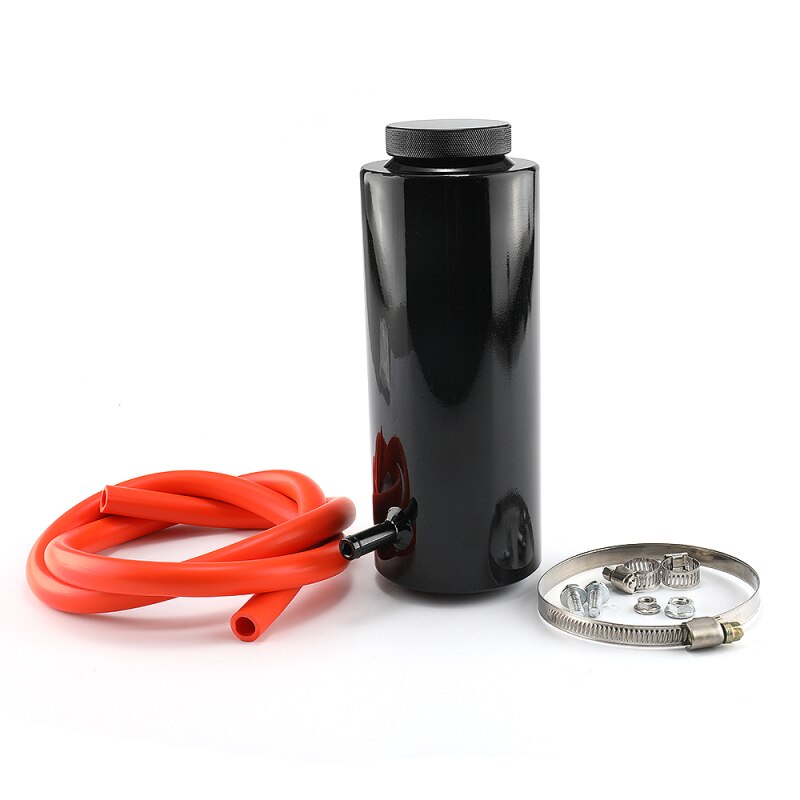 Universele Radiator Koelvloeistof Aluminium Tank Overloop Reservoir Radiator Overflow Tank Voor Golf Mk2 3 4 Bmw E36 E53 E90 Honda civic