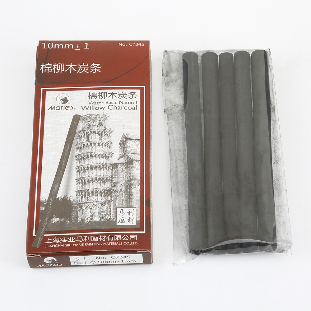 Art supplies drawing sketch pencil cotton willow charcoal stick sketch pen art special sketch carbon stick pen