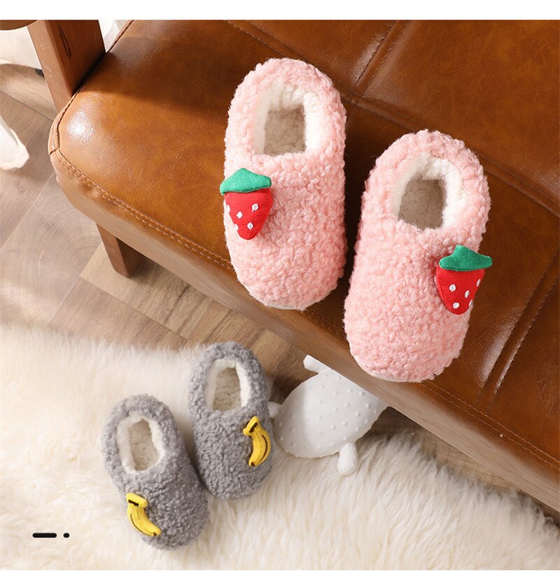 Winter freundlicher Schuhe Hausschuhe freundlicher Lustige Weiche Anti-schlupf Startseite Haus Schuhe freundlicher Baby Mädchen Karikatur Slipper drinnen Boden schuhe