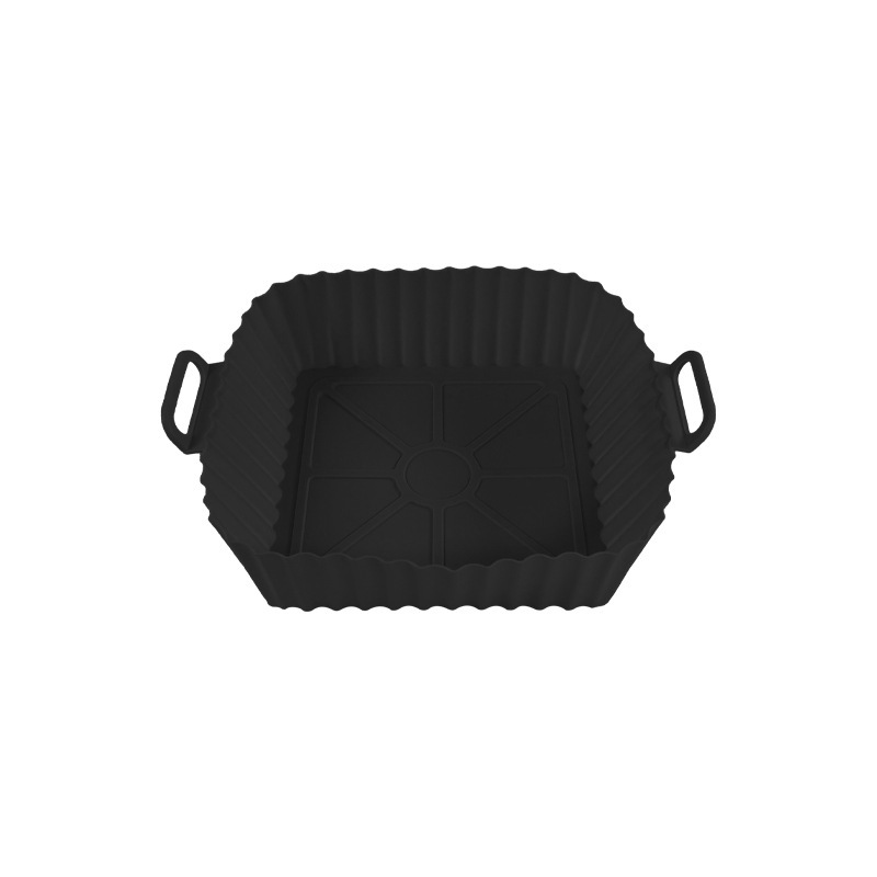 Revestimientos de silicona para freidora de aire, cesta, contenedor reutilizable, accesorios, bandeja para horno, Pizza, pollo frito, molde Protector para hornear, herramienta de cocina