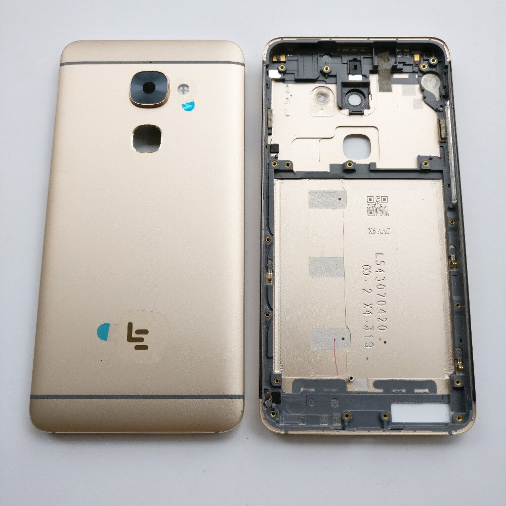 Zilver/Goud/Roze Voor Letv Leeco Le 2 Le2 Pro Le S3 X520 X620 X527 X626 Terug Batterij cover Deur Behuizing Case Achter Glas Onderdelen