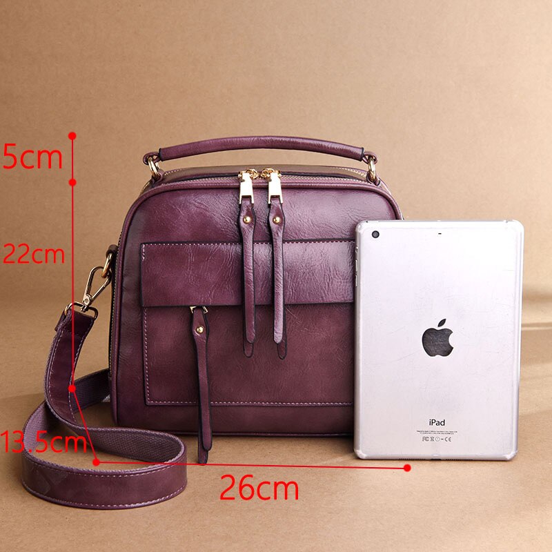 Retro luxe handtassen damestassen merk schoudertas hoge capaciteit crossbody tassen voor vrouwen tote