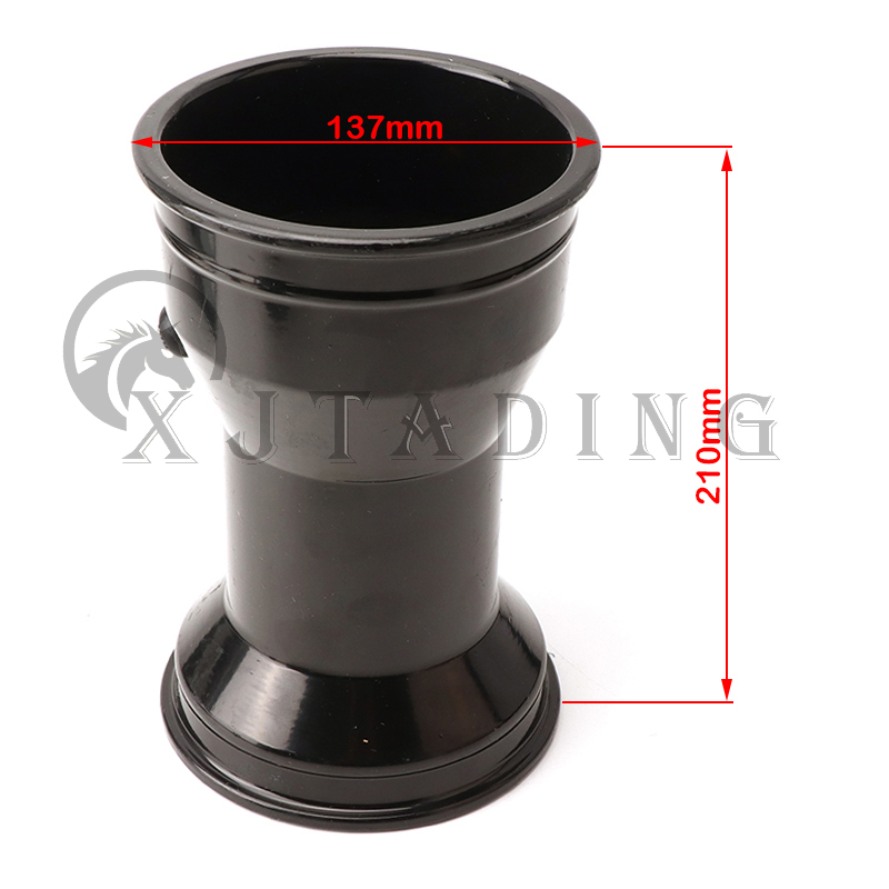 GO KART 5 inch front and rear wheels aluminum alloy rims use 10x3.60-5 tires 10x4.50-5 tires for 3 wheels 4 wheels drift car: 210mm black