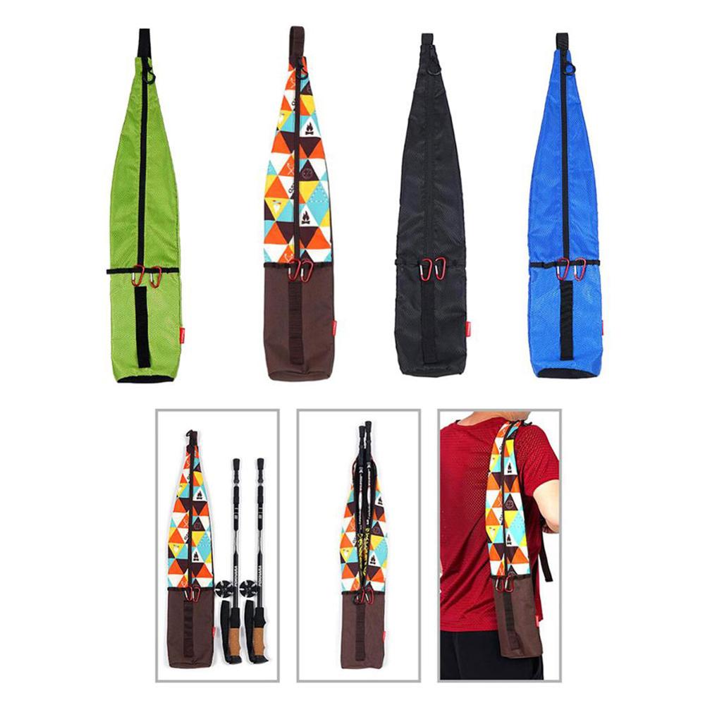 Outdoor Hiking Walking Stick Carry Bag Waterproof Crutch Storage Case Walking Trekking Pole Bag Backpacking Carrying Bag