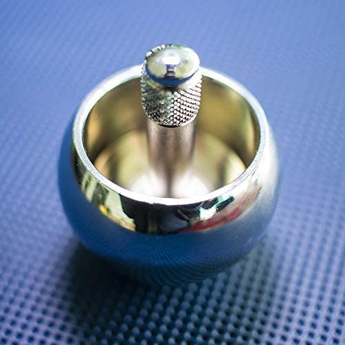 Spielzeugzeit metalltextur pilzkopf automatische drehung handdrehung gyroskop umgekehrter becher dekompressionsartefakt für erwachsene