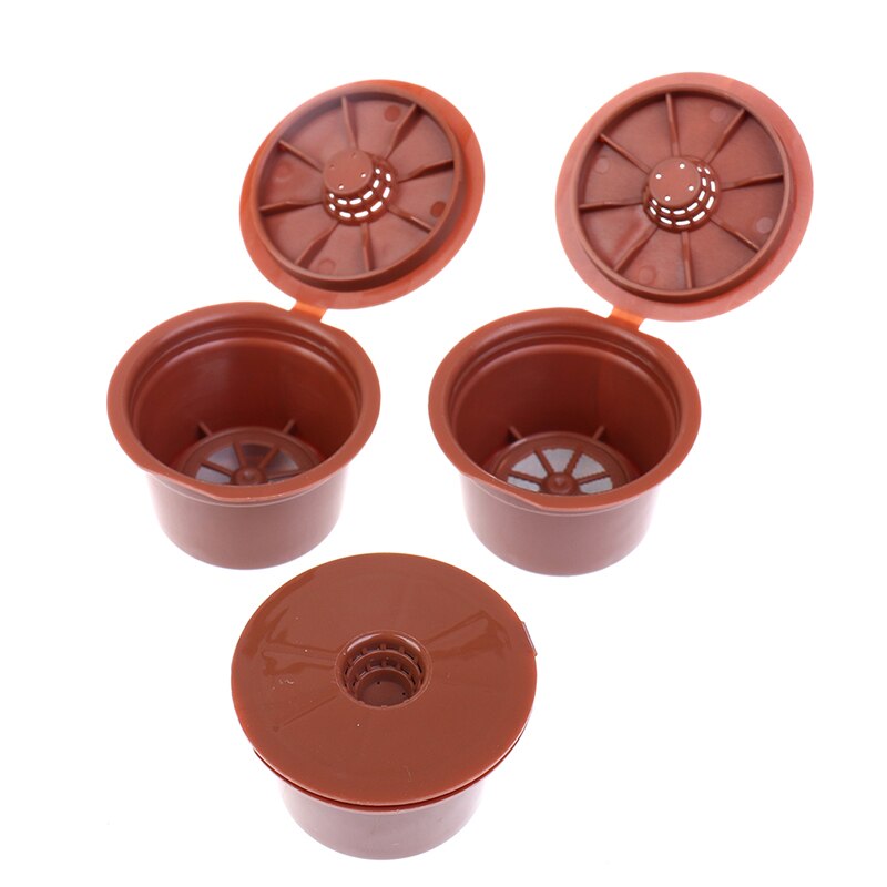 3PCS Reusable Coffee Capsules for Caffitaly Refillable Coffee Pods Coffee Filter