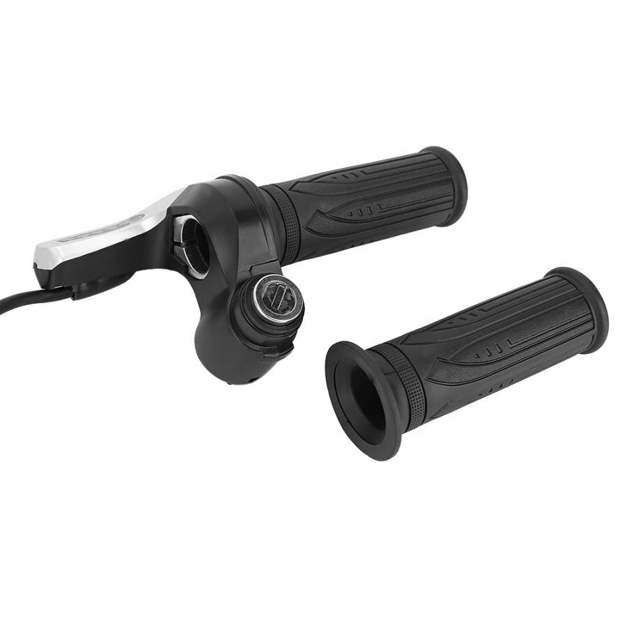 Motor de bicicleta eléctrica LED, 48V, 500W, Kit de controlador de velocidad cepillada con bloqueo, empuñadura de acelerador, accesorios ev