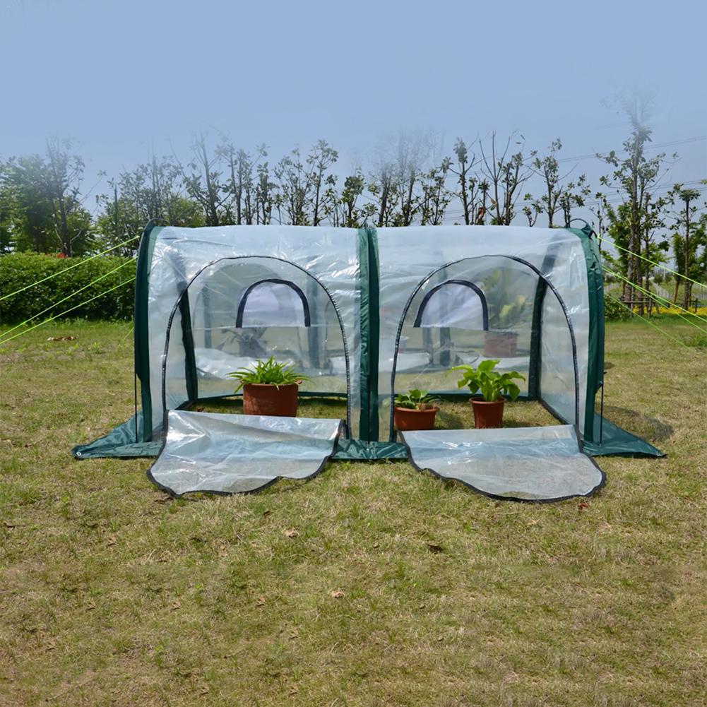 Mini Greenhouse Pop Up Grow House Garden Tunnel Folding Portable Gardening Plant Shelter Outdoor Protector Garden Suppllies