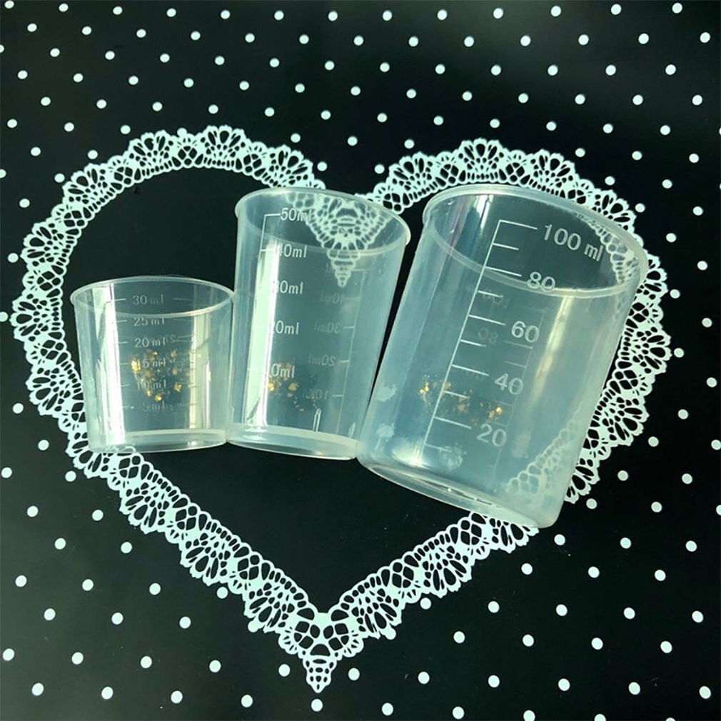 Reusable Portable Size Measuring Cup Jug Graduated Surface Container Kitchen Tool Measuring Jugs Tools