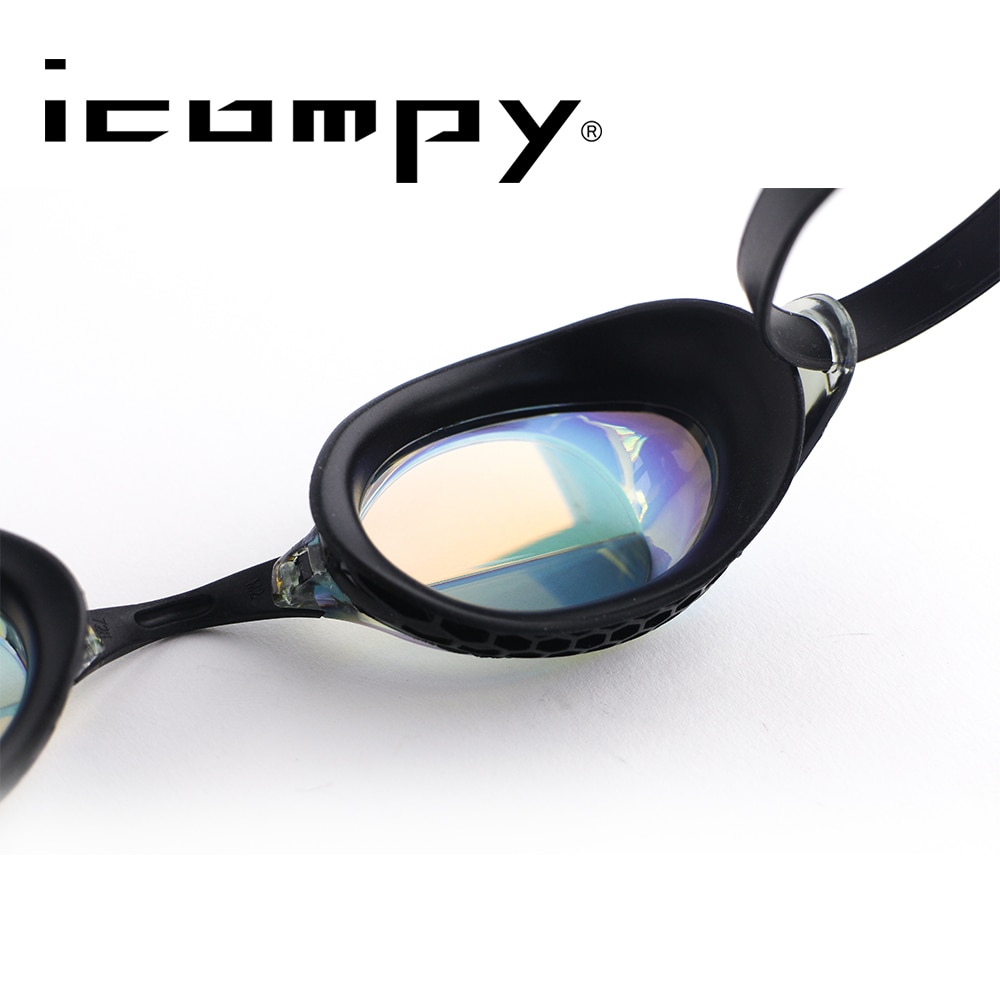 LANE4 Swimming Goggles, Anti-Fog ,UV Protection Patented Gaskets ,Triathlon Open Water For Adults Men Women #VC-952