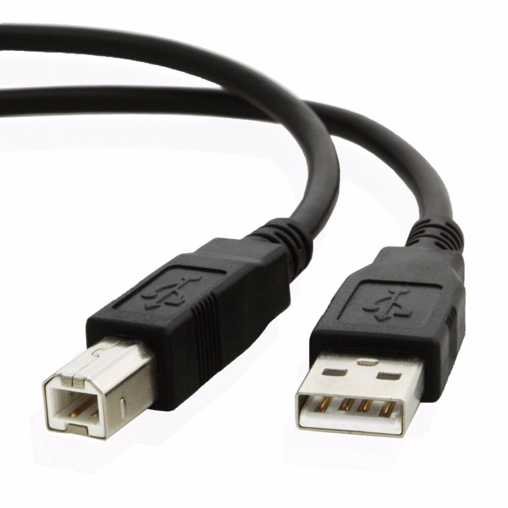 3ft/10ft Black Hi Speed USB 2.0 Printer Scanner Kabel Type A Male naar B Mannelijke Voor HP, Canon, L-exmark, E-pson, Dell