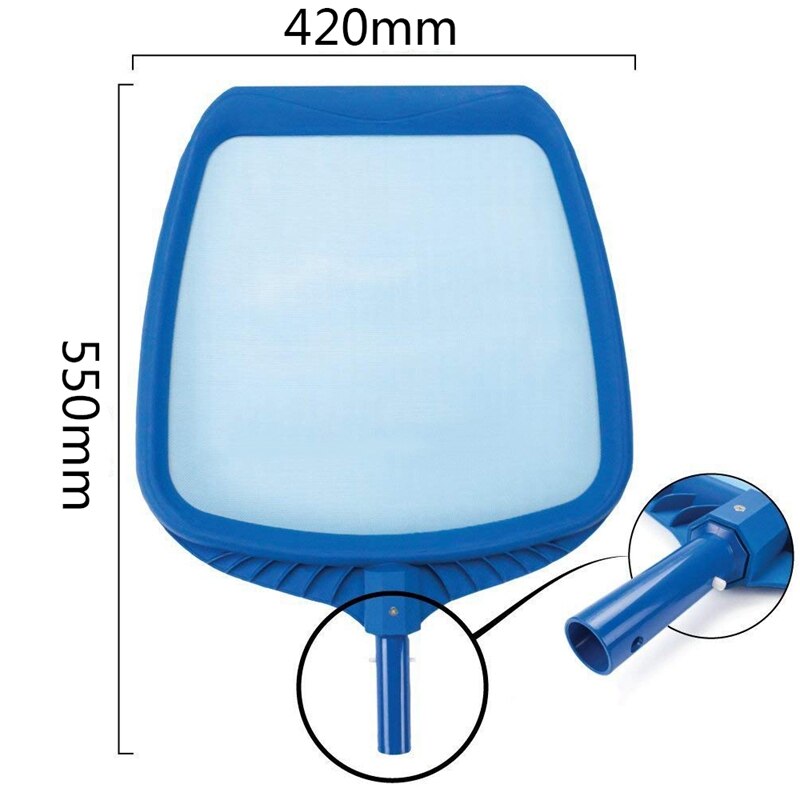 Frysgap Pool Rake Heavy Duty Pool Leaf Rake Fine Mesh Frame Net Pool... – Grandado
