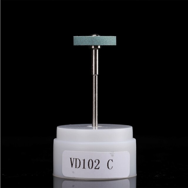 Dental Laboratory Diamond Rubber Polisher Removing Finishing Zirconia No Need Water Cooling Generate Little Heat: VD102 C