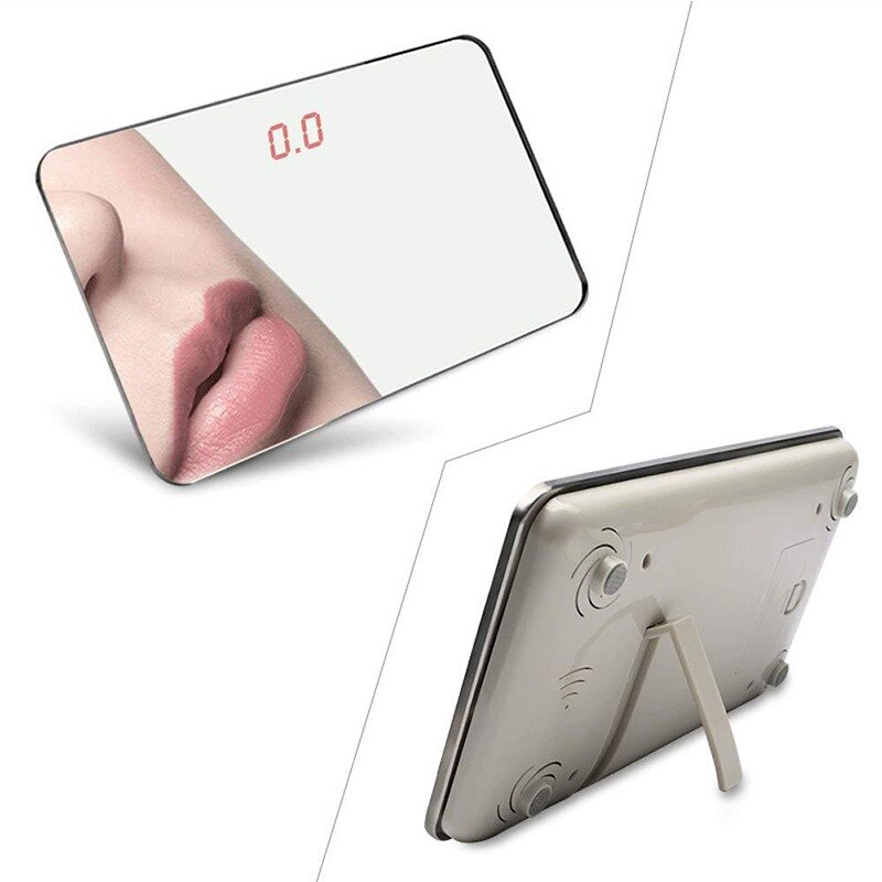 Digital Bathroom Body Scale Electronic LED Weighing Health Scale Household Electronic Scale Mirror Scale Capacity 150kg