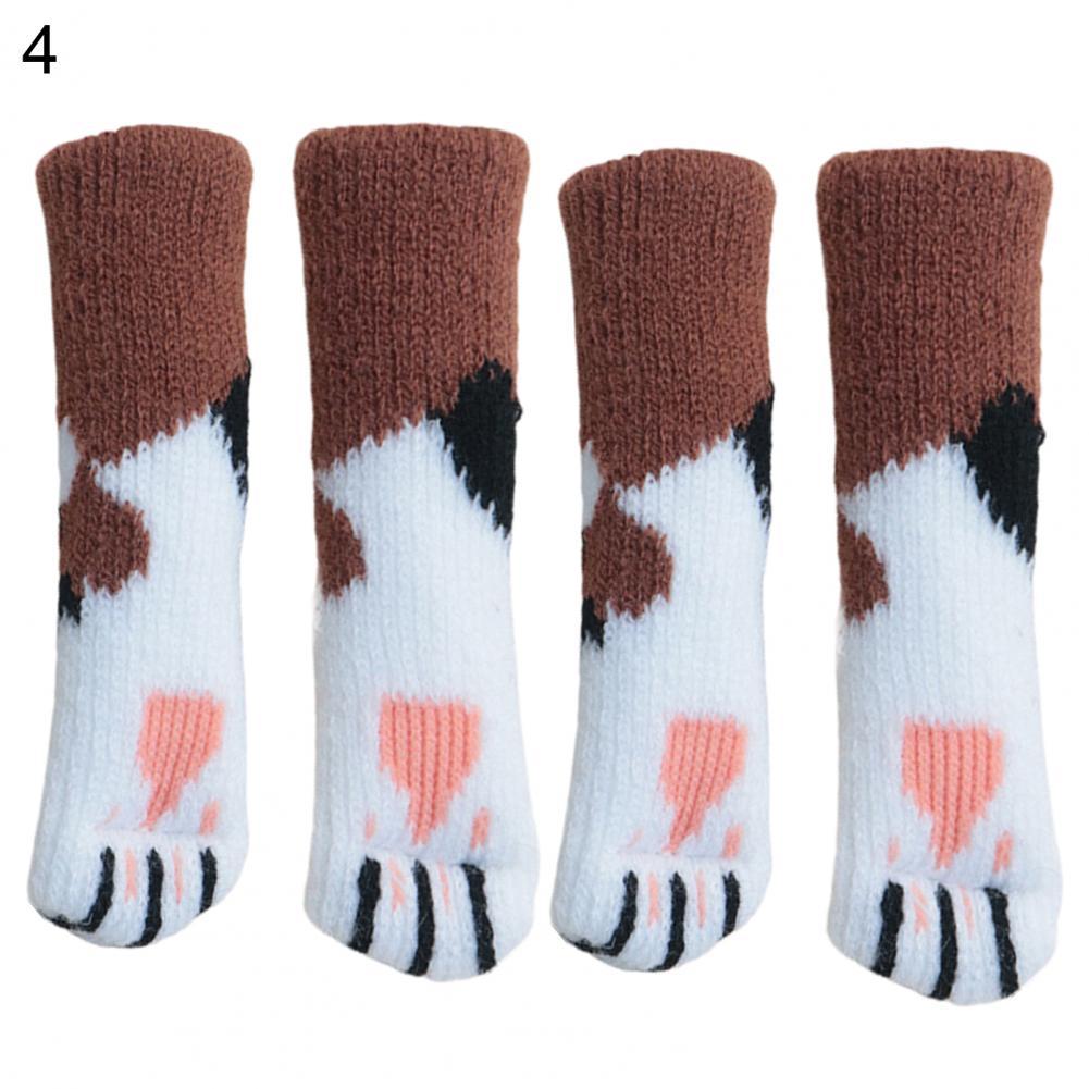 4Pcs Door Handle Sleeve High Elasticity Door Handle Protector Home Not Easy to Fall Off Reusable Thickening Door Handle Cover: 4