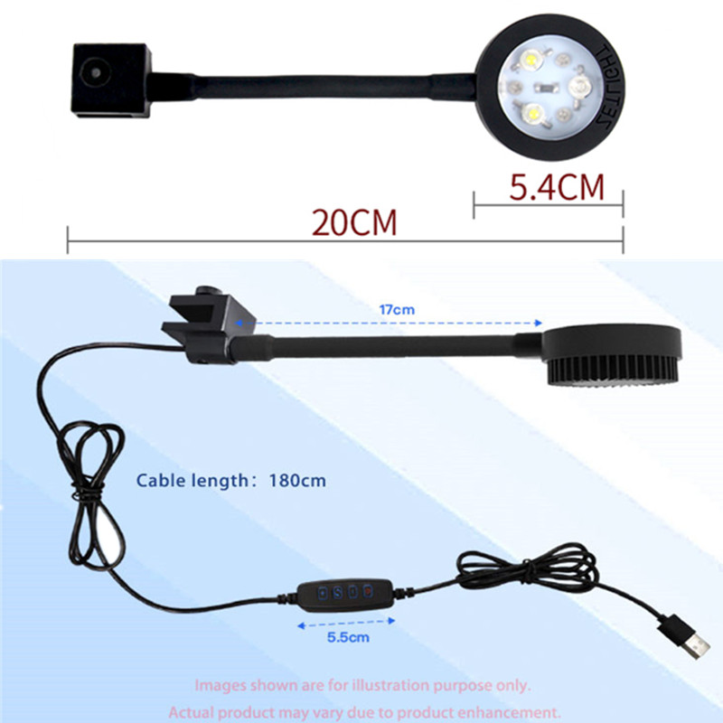 Marine Aquarium Led Licht Koraal Sps Lps Aquarium Sea Reef Tank Blauw Wit Beginner 100V-240V Voor 30-50 Cm Zee Tank