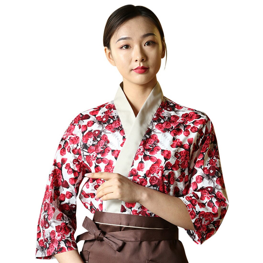 Cheft Uniform Japanese Chef Workwear Breathable Restaurant Uniform Unisex Sushi Costume Cook Bakery Cafe Work Wear