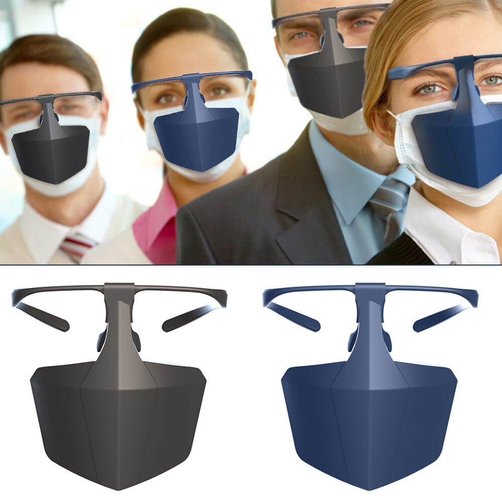 1pc Reusable Face Protection Anti Splash Spray Anti Dust Face Mouth Nose Protection For Outdoors