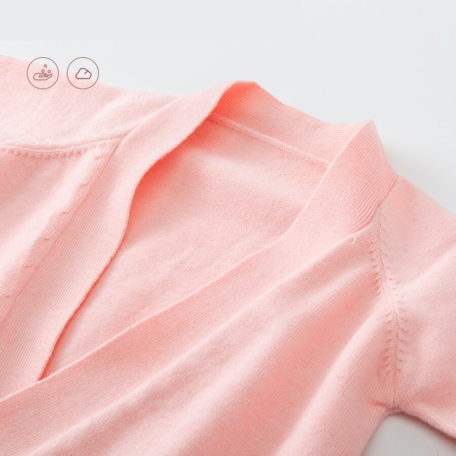 Women Knitwear Dance Warm ups Ballet Sweater Wrap Up Cardigan Long Sleeve Cashmere Winter Dance Warmer Ballerina Dancewear