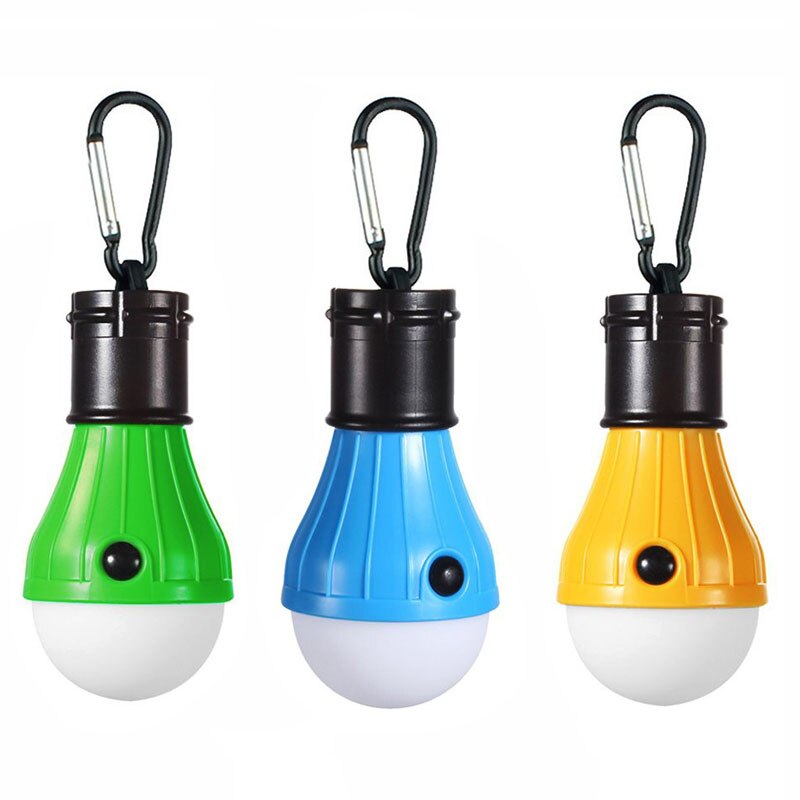 Led camping lampe telt lys 150lm 3- mode bærbar lanterne led lampe fakkellygte aaa lommelygte fiskeri nødlys led pære