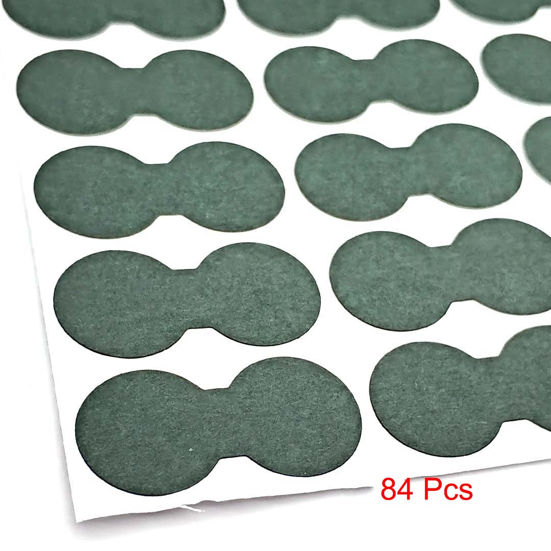 18650 21700 32650 Li-ion Battery Insulation Gasket Barley Paper Battery Pack Cell Insulating Glue Fish Electrode Insulated Pads: Navy Blue