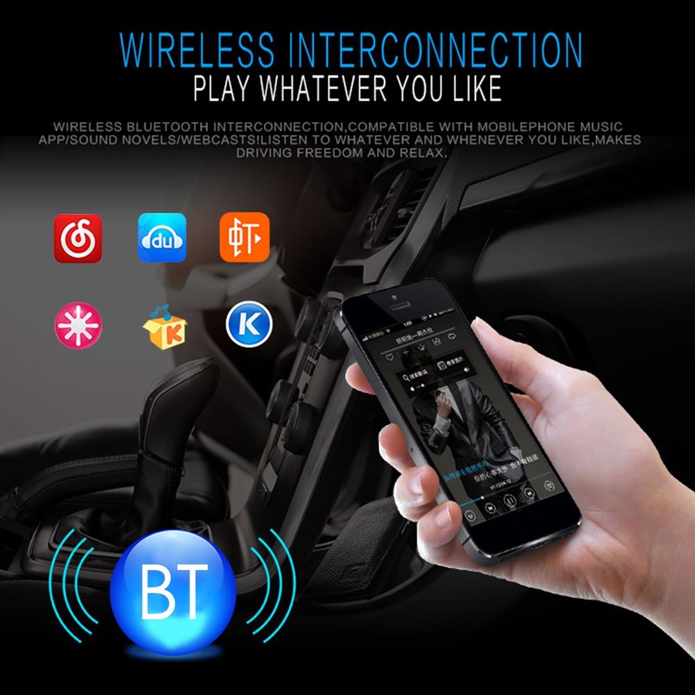 Car Radio Stereo Audio MP3 Player 12V In-dash Single 1 Din FM Receiver Aux Receiver USB Remote Control Autoradio