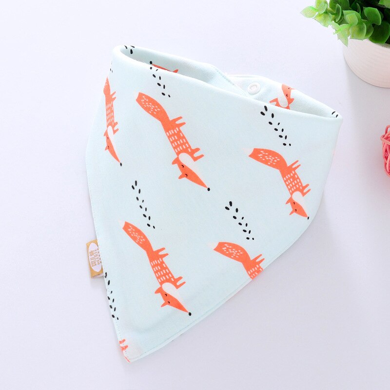 Baby Driehoek Slabbetjes Katoen Slabbetjes Cartoon Baby Speeksel Handdoek Feeding Schort Bandana Herbruikbare Doek Doekjes