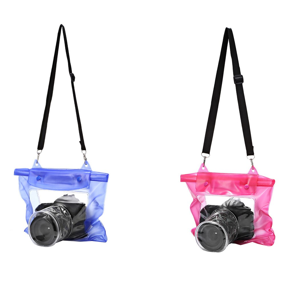 Étui de caméra étanche universel DSLR appareil photo reflex rangement sous-marin sac sec pochette PVC transparente