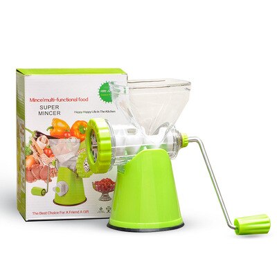 Manual Meat Grinder Multifunctional Vegetable Chopper Blender Mincer Enema Machine Household Kitchen Tools