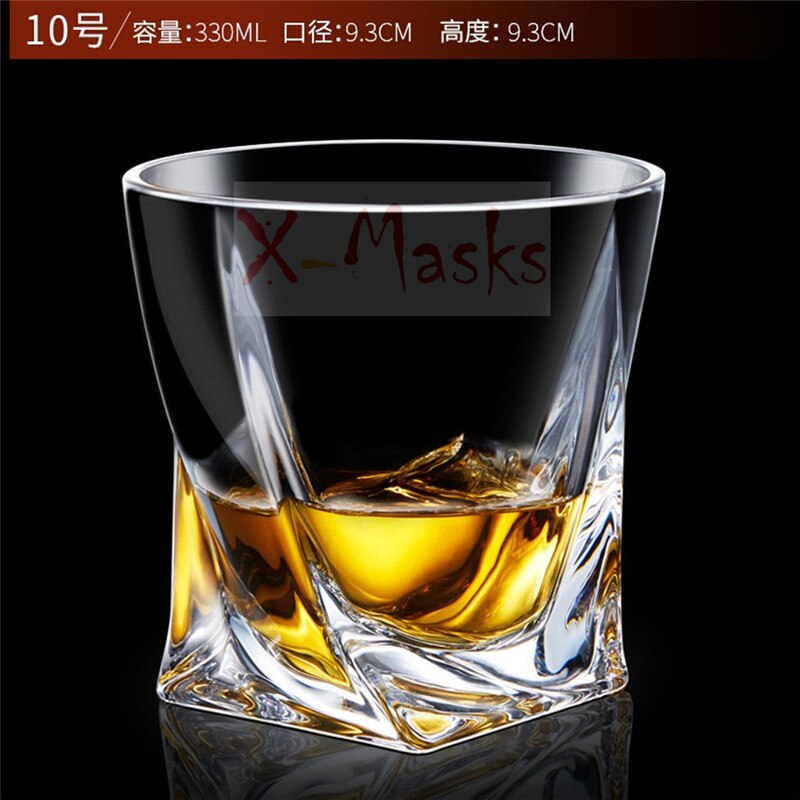 Vaso de Whisky de cristal taza tazas garrafa vino vasos vidrio bardak verre copas de vino copas de cristal szklanki vodka bicchieri gafas: 10