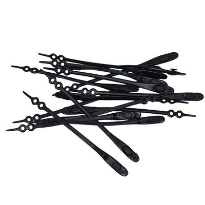 Nouveauté 12 pcs/lot lacets en Silicone élastique chaussures de lacet élastique accessoires chaussures en Silicone paresseux dentelle sans cravate dentelle en caoutchouc