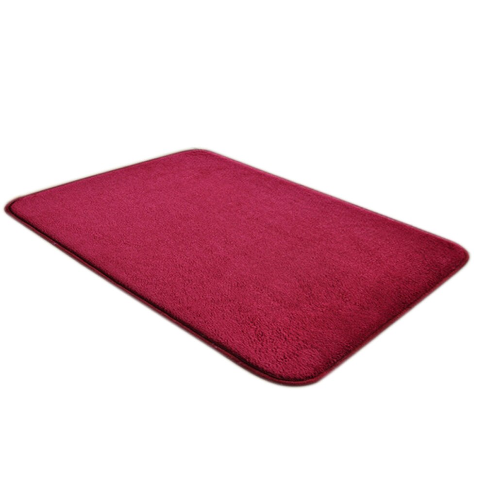 Magisk sklisikre dørmatte dirts trapper innendørs superabsorberende dørmatte mdj 998: Vinrød 50 x 80cm