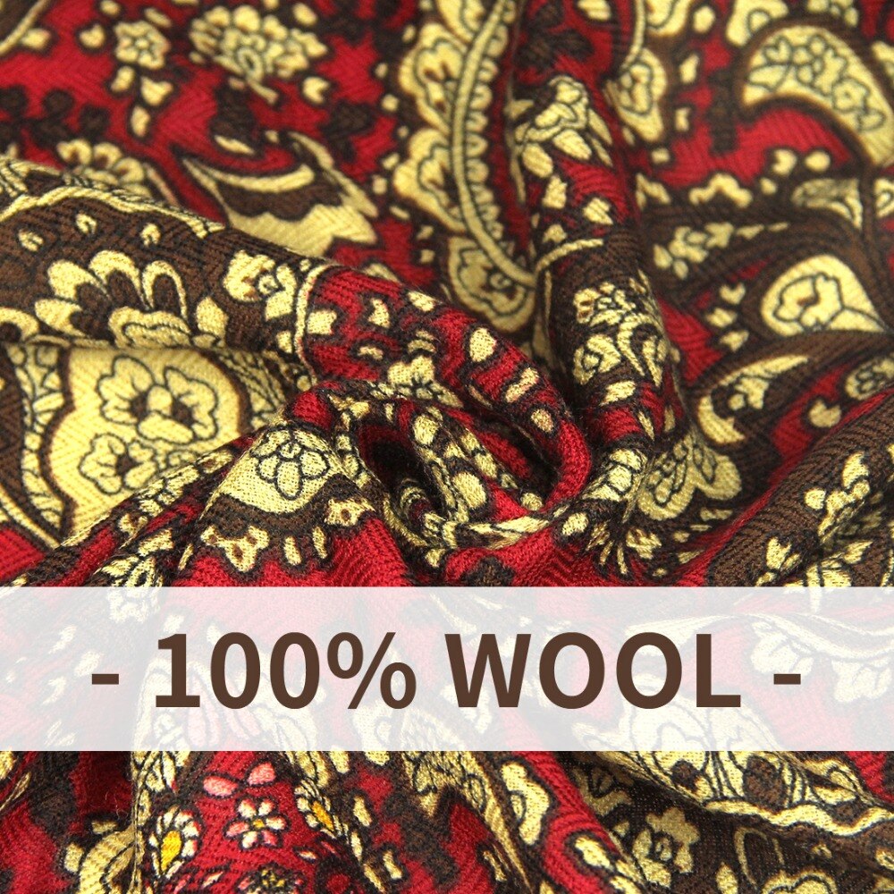 Luxury Brand Scarf Unisex Female Male Wool Cashmere Scarf Pashmina Tassels Women Men Wrap Pashmina Shawl Bandana