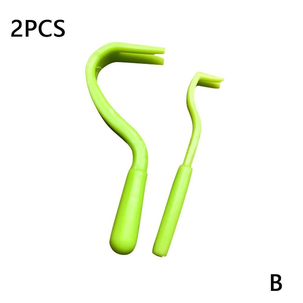 2pcs Tick Twister Hook Tool Tick Remover Dog Accessories With 2 Sizes Human Manual Debulking Flea Tool Dogs Pet Product Cachorro: B