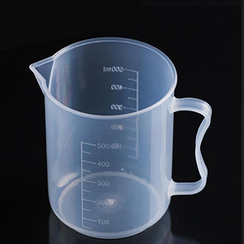 Lichtgewicht Draagbare Container Maatbeker Keuken Beker Plastic Gereedschap Bakken Laboratorium Gebruiksvoorwerpen 250/500/1000/2000 Ml e6A1